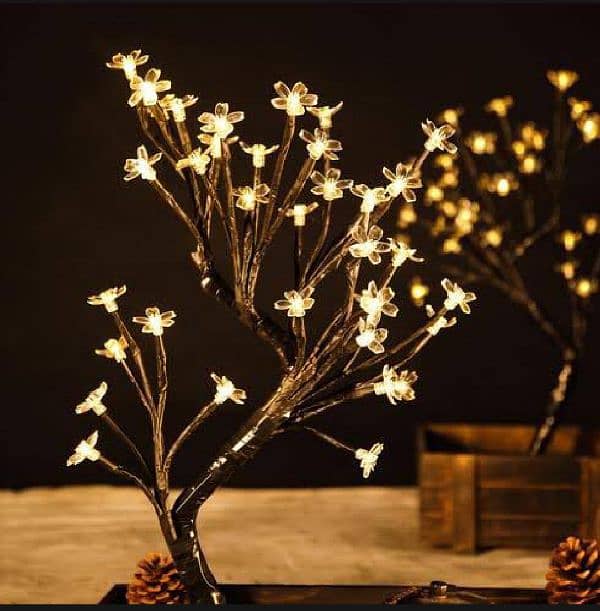 Imported quality cherry blossom table lamp 2