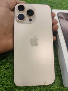 IPHONE 16 PRO MAX 256GB NON PTA DESERT TITANIUM PHYSICAL ESIM