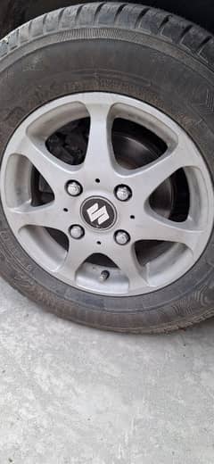 Suzuki Cultus Alloy wheel jeniun limited edition