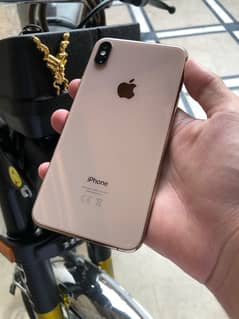 Iphone Xsmax 256gb Golden colour PTA approved