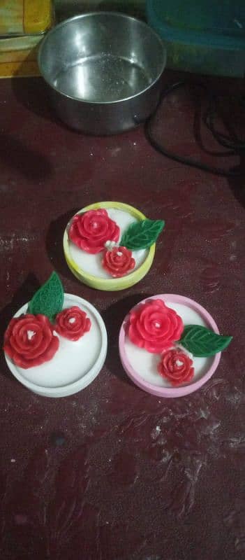 Flower concrete tray 1