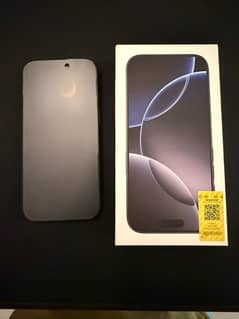 iPhone 16 Pro 256GB Black PTA Approved BH 100% CC 10