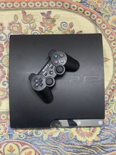 PS3 slim 320gb jailbreak with 1 original controller,all accessories