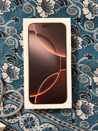 iPhone 16 Pro Max 256gb PTA approved just like new 92 health