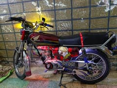 125 Honda 19 model MODIFIED Bike