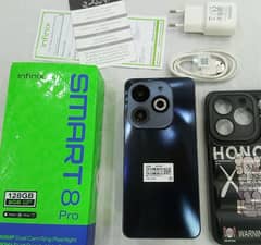 infinix Smart 8 Pro 2025, 8/128GB,*4Month WaRn"Ladies UsE,newWw10/10,*