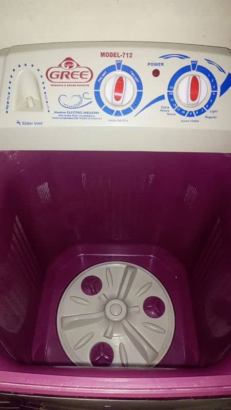 Gree Washing machine 2
