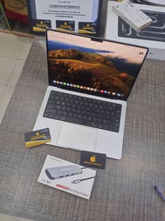 MACBOOK PRO M1 2021 14 INCH 16GB RAM 1TB SSD PLUS TYPE C HUB