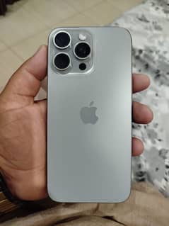 I phone 15 pro Max / Natural titanium /256GB /DUAL Sim PTA APPROVED