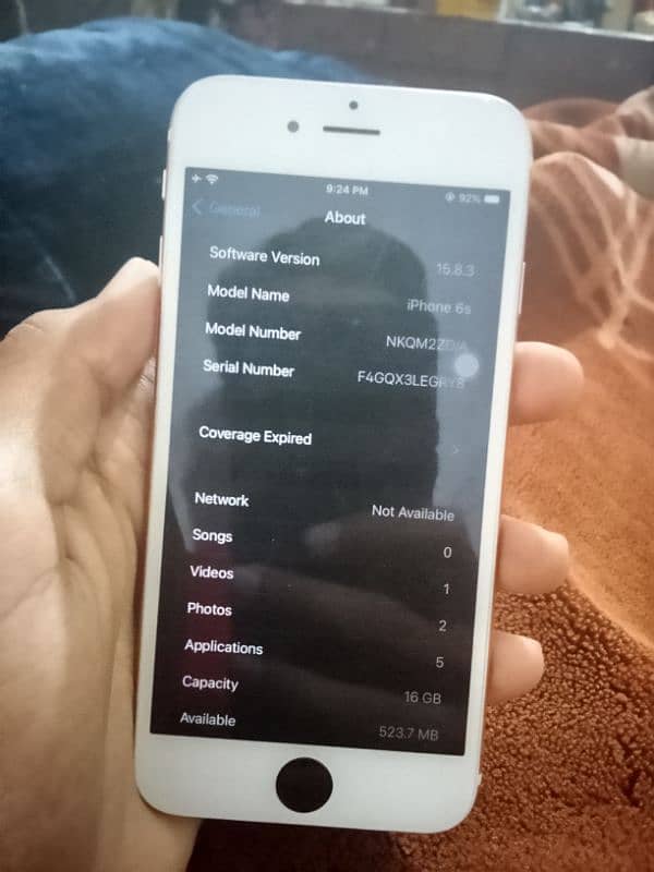iPhone 6s 16GB Non PTA 10 by 10 condition 4
