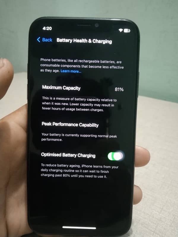 iPhone x Non PTA 256 gb See ad 1