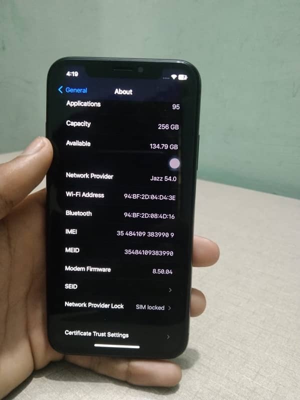 iPhone x Non PTA 256 gb See ad 6