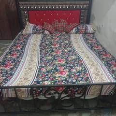 bed with mattress 40000 and without matress  35000 + sofa five seater