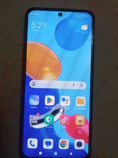 Redmi Note 11 with Box Condition 10/10 Penal Change