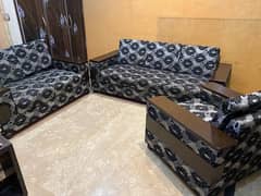 ultra quality 6 seater sofa set used