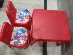 kids chairs with table