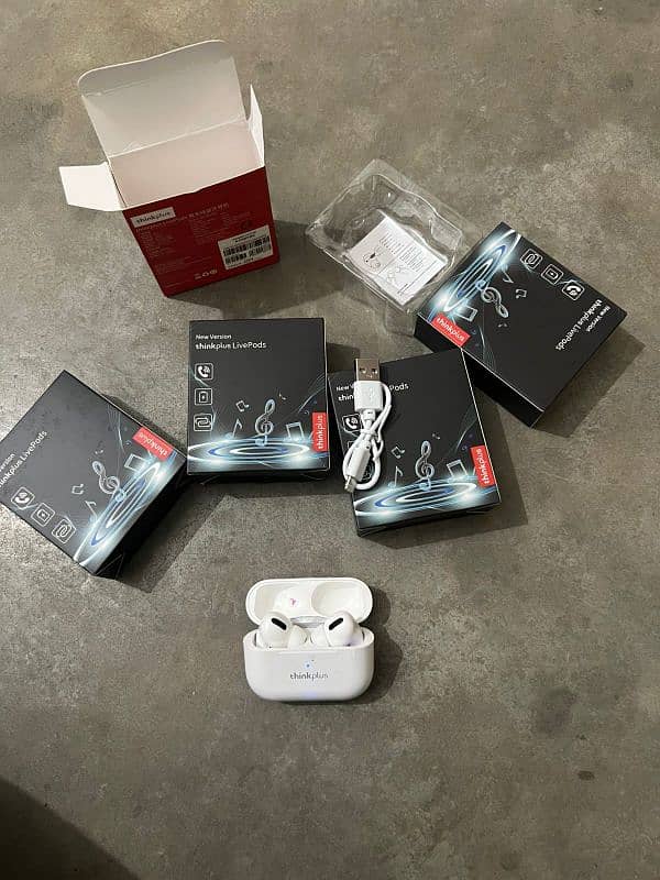 Original Thinkplus wireless Bluetooth Earphones ANC Earduds HD Mic Cal 4