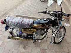 honda cg 125 2025 model gold edition nmbr laga ha