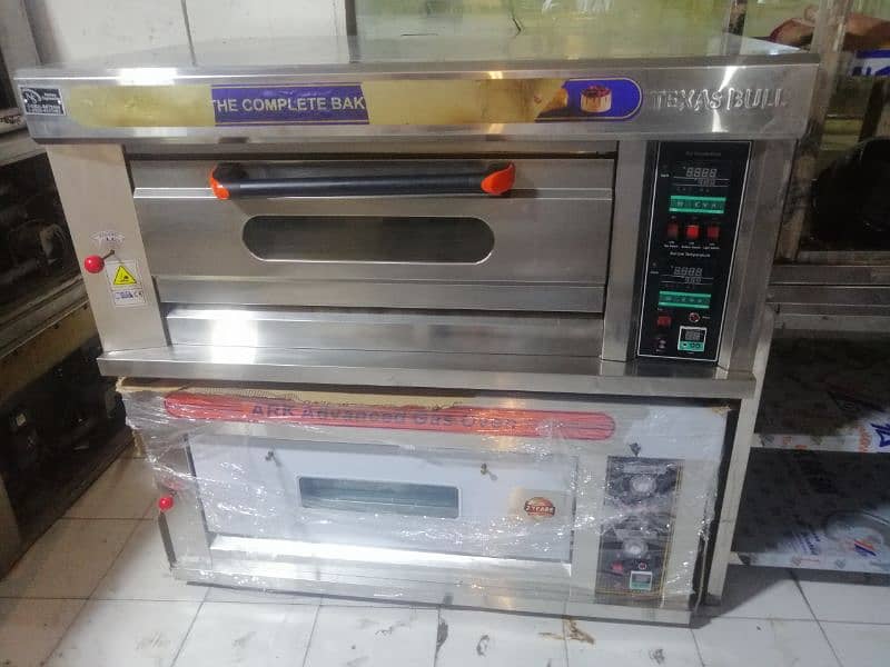use pizza deck oven JK/Gasro/total original conveyor oven dough mixer 0
