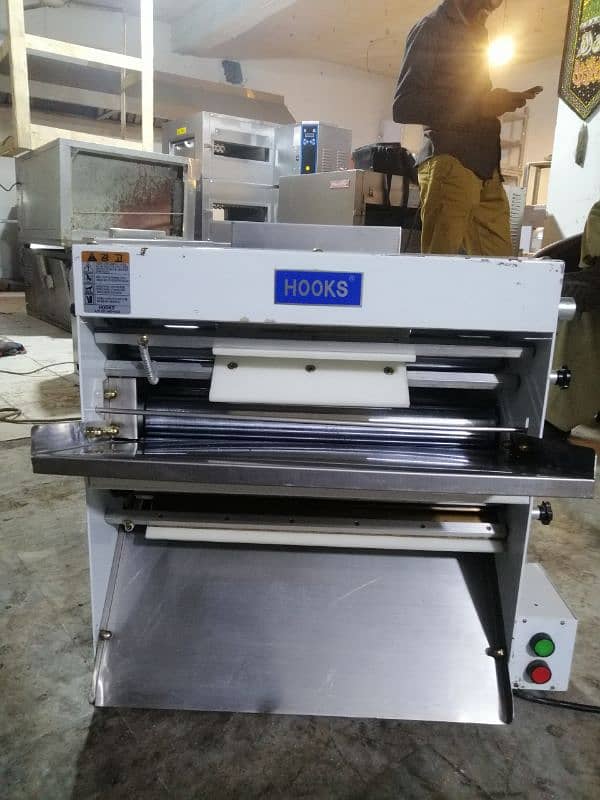 use pizza deck oven JK/Gasro/total original conveyor oven dough mixer 9