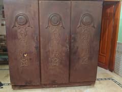 Wooden Triple Door Wardrobes