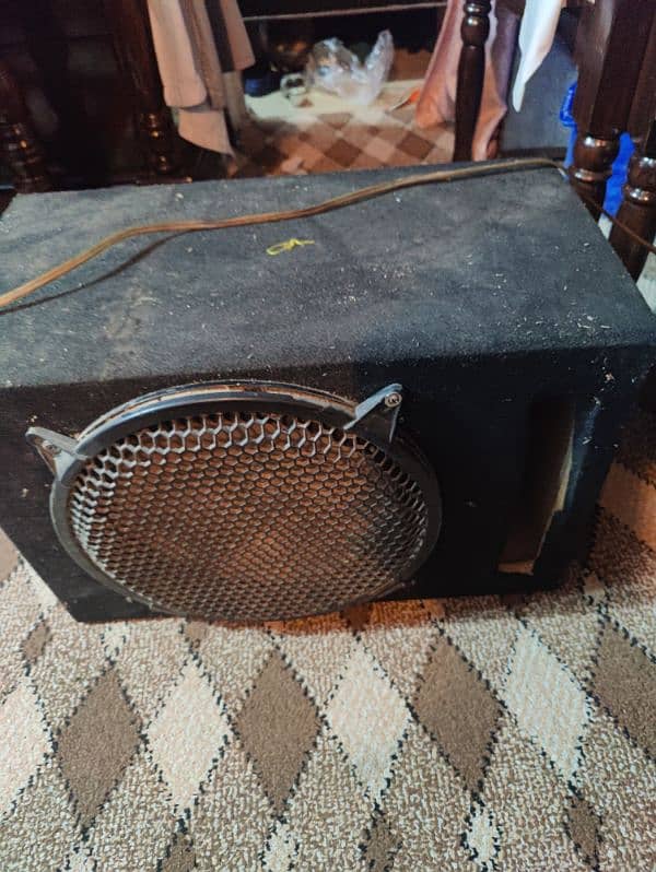woofer and box 2