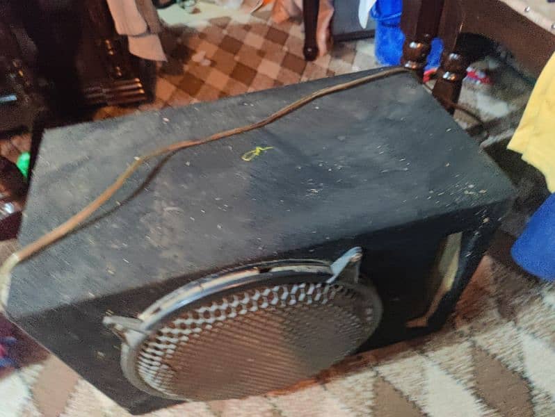 woofer and box 3