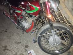 honda 125, 2014 model, condition 8/10