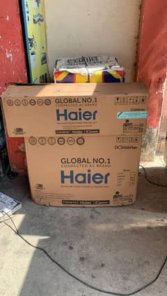 Haeir AC 1 ton DC inverter 2 month only used  abi new bard jasy hai