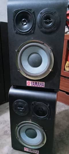 6" inch Yamaha Woofer Pair Original 150+150 watt power