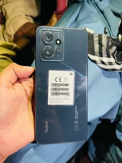 Redmi Note 12 8Ram 256Gb With box charger and cable