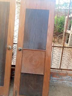 Pure wooden door's