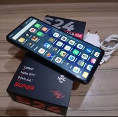 itel s24 new condition 8Gb 256Gb