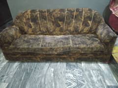 5 seater sofa set condition ok ha sofa cover sath ha