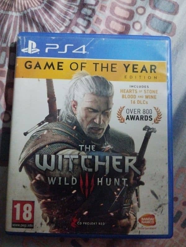 Witcher 3 Wild Hunt Game of The Year Edition PS4 0