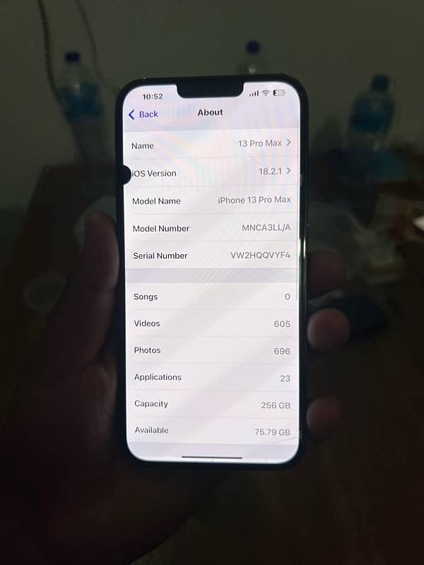 13 pro max 256Gb Non pta 0