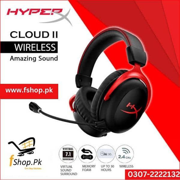 HyperX Cloud ll Core Wireless 2