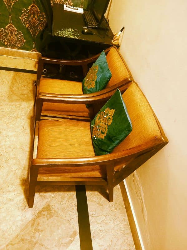 2 Chairs Pure Wood 1
