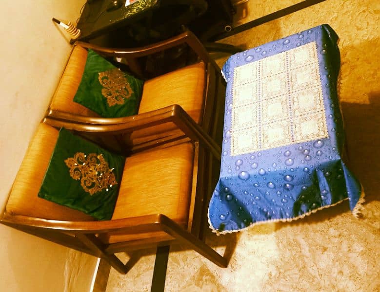 2 Chairs Pure Wood 2