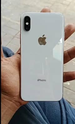 iphone x pta 256 gb full box  just battery cng