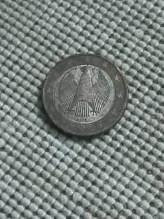 old ancient 1 euro coin