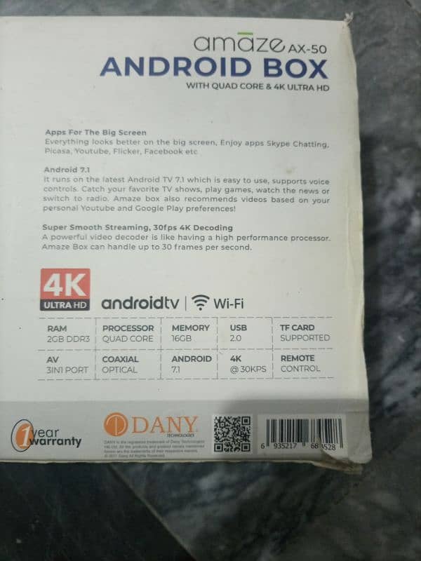 Dany android Box 4