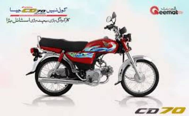 Honda CD70 cc Motorcycle | 0