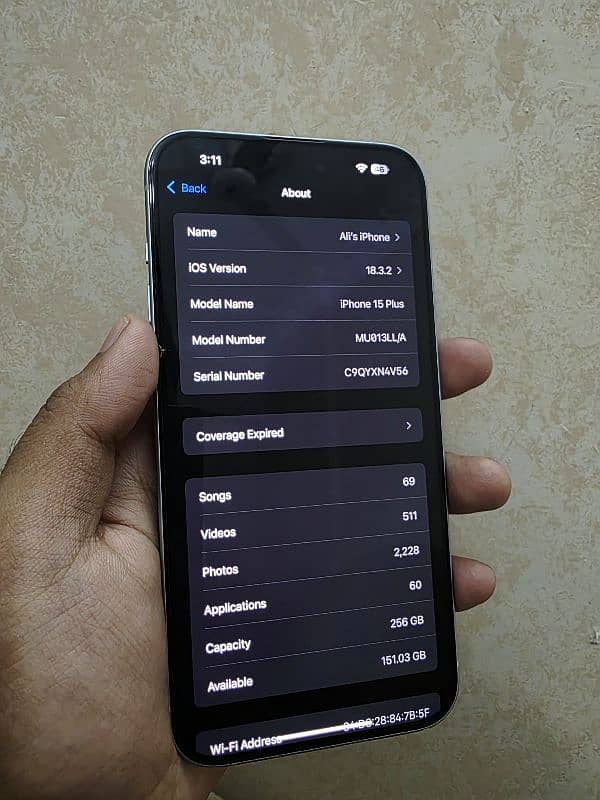 Iphone 15Plus 256gb FU 3