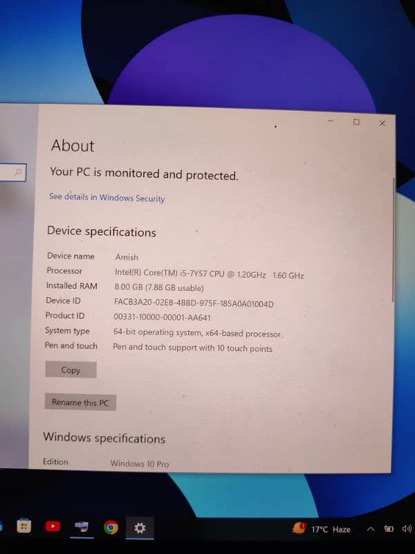 Dell Latitude Touch Laptop i5 7 Gen 8gb exchange possible 1