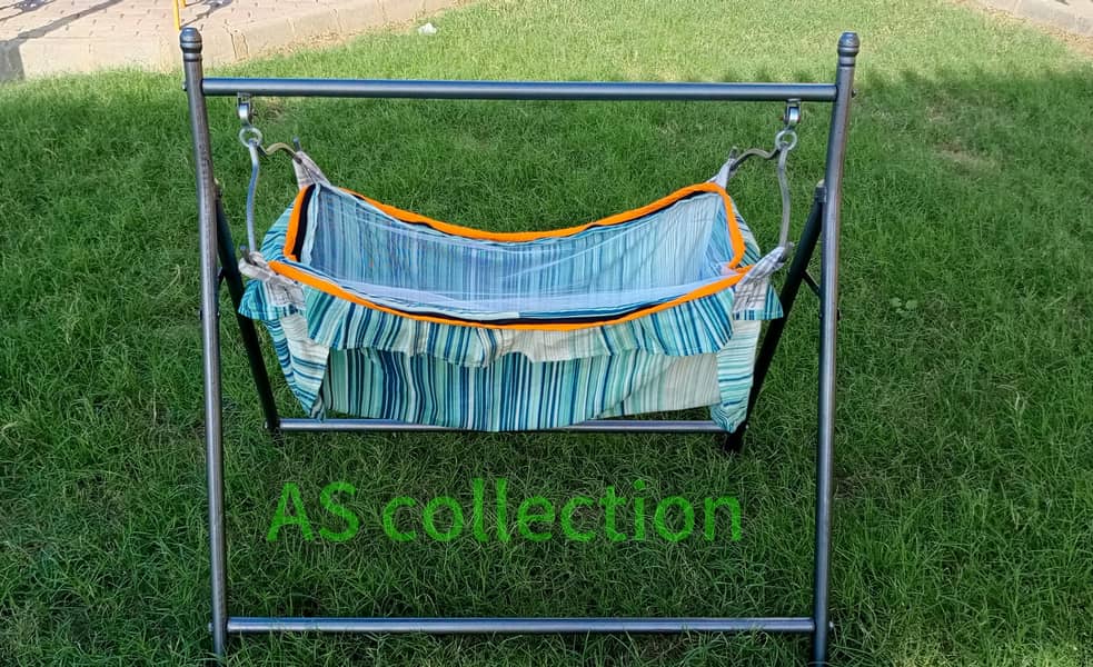 Folding Small Bearing Baby Cradle Mosquito Net swing jhoola 2