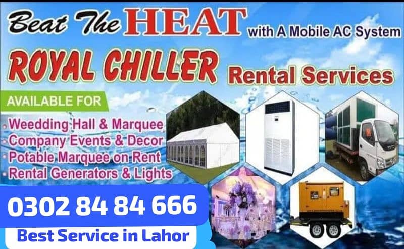 Ac Rent/Ac Cabinet Rent/Ac Chiler Rent/Ac/Ac Rent in Lahore/Ac Service 0