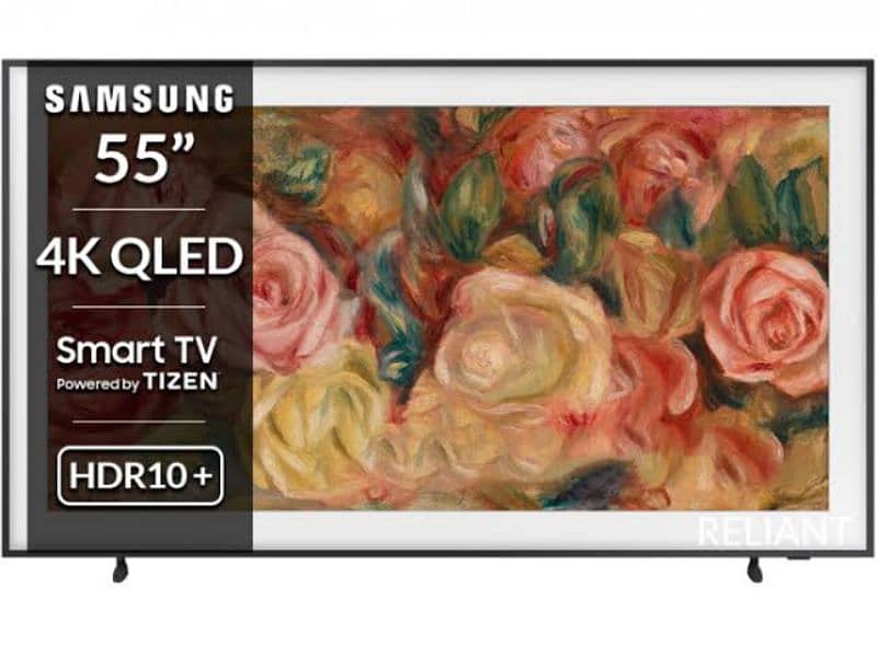 SAMSUNG 55 INCH The Frame QLED QA55LS03A UHD 4K 120hz 2.1 HDMI TV 0