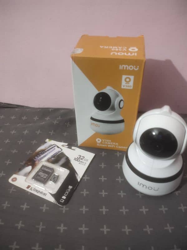 CcTv Roboted Camera Mobile Connect with Memory Card 32gb 3