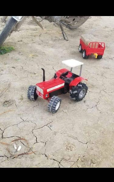 Rc tractor hand made mobile control 0